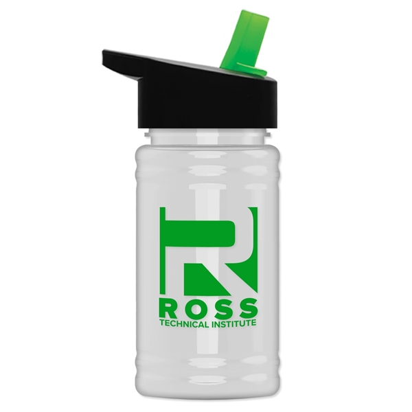 UpCycle - Mini 16 oz. rPet Sports Bottle with Flip Straw Lid - Image 15