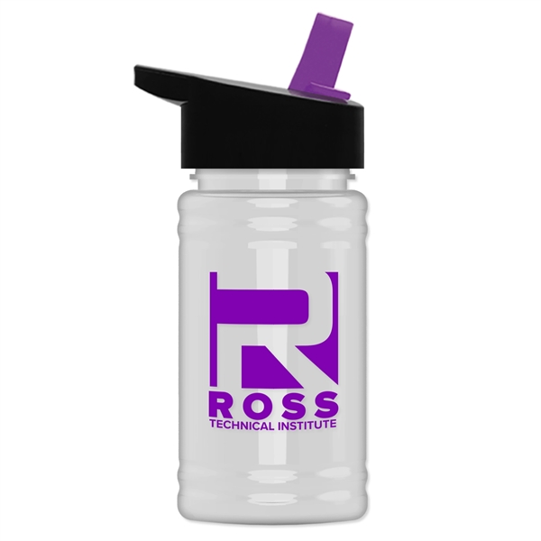UpCycle - Mini 16 oz. rPet Sports Bottle with Flip Straw Lid - Image 17