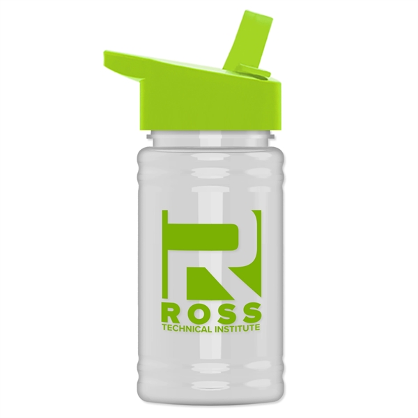 UpCycle - Mini 16 oz. rPet Sports Bottle with Flip Straw Lid - Image 20
