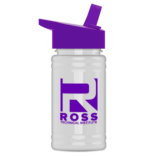UpCycle - Mini 16 oz. rPet Sports Bottle with Flip Straw Lid - Image 23