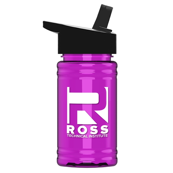 UpCycle - Mini 16 oz. rPet Sports Bottle with Flip Straw Lid - Image 24