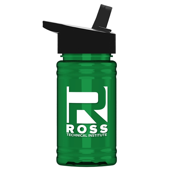 UpCycle - Mini 16 oz. rPet Sports Bottle with Flip Straw Lid - Image 26