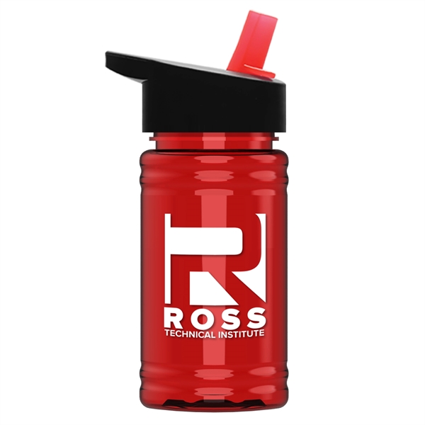 UpCycle - Mini 16 oz. rPet Sports Bottle with Flip Straw Lid - Image 29