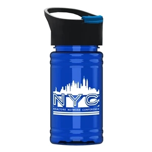 UpCycle - Mini 16 oz. rPet Sports Bottle With Pop-Up Sip Lid