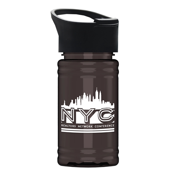 UpCycle - Mini 16 oz. rPet Sports Bottle With Pop-Up Sip Lid - Image 4