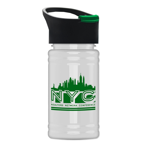 UpCycle - Mini 16 oz. rPet Sports Bottle With Pop-Up Sip Lid - Image 9