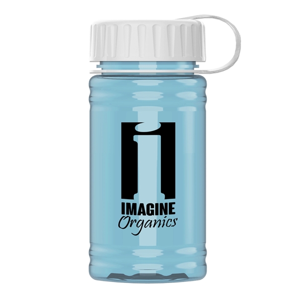 UpCycle - Mini 16 oz. rPet Sports Bottle With Tethered Lid - Image 1