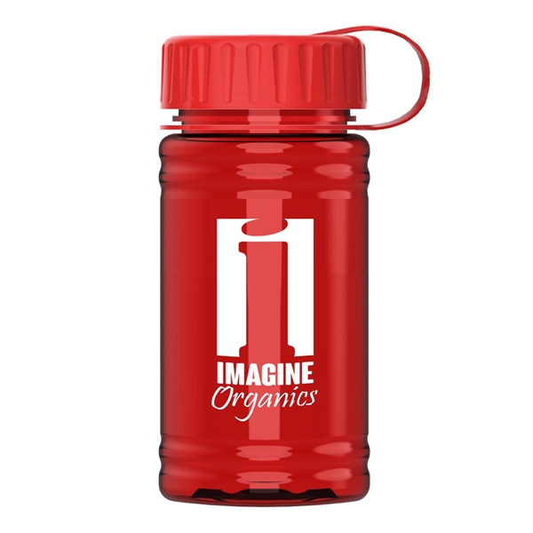 UpCycle - Mini 16 oz. rPet Sports Bottle With Tethered Lid - Image 7