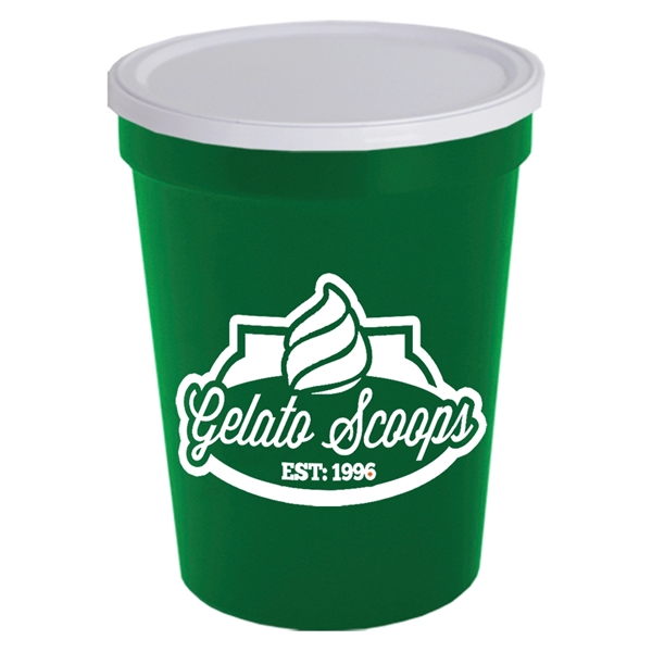 16 oz. Stadium Cup with No-Hole Lid - Image 6