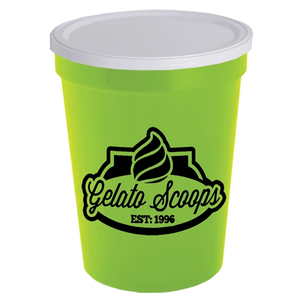 16 oz. Stadium Cup with No-Hole Lid - Image 8