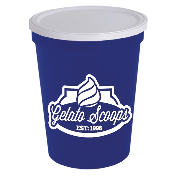 16 oz. Stadium Cup with No-Hole Lid - Image 10