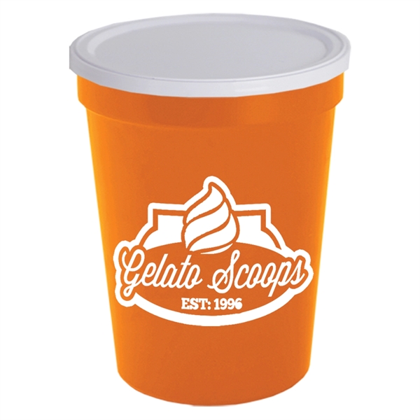 16 oz. Stadium Cup with No-Hole Lid - Image 11