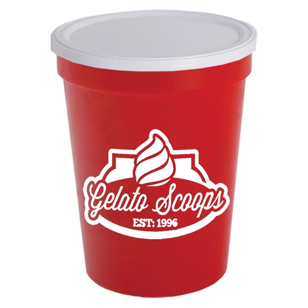 16 oz. Stadium Cup with No-Hole Lid - Image 12