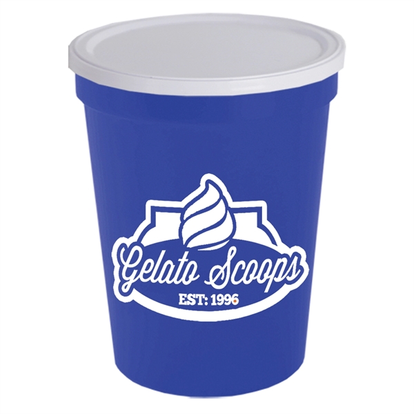 16 oz. Stadium Cup with No-Hole Lid - Image 13