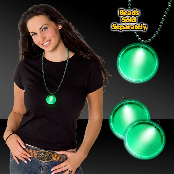 2" LED Lighted Badges with Attached J-Hook Medallion - Image 4