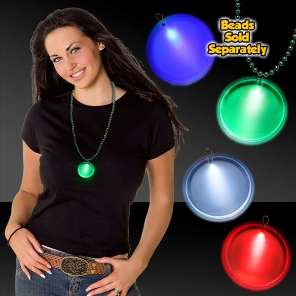 2" LED Lighted Badges with Attached J-Hook Medallion - Image 5