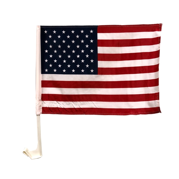 USA Car Flag - 12" x 16" - Image 1