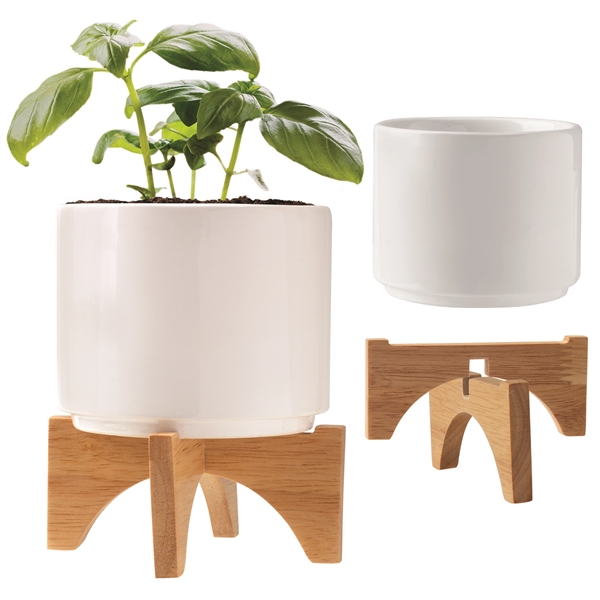 Ceramic Planter Set - Image 3