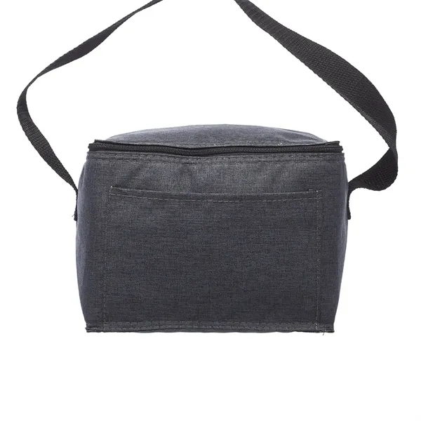 Heathered 6 Pack Insulated Cooler Lunch Bag - Image 3