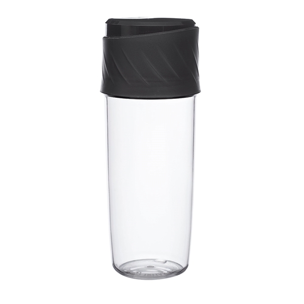 16 oz Dual Sip-N-Snack Tritan Water Bottle - Image 4