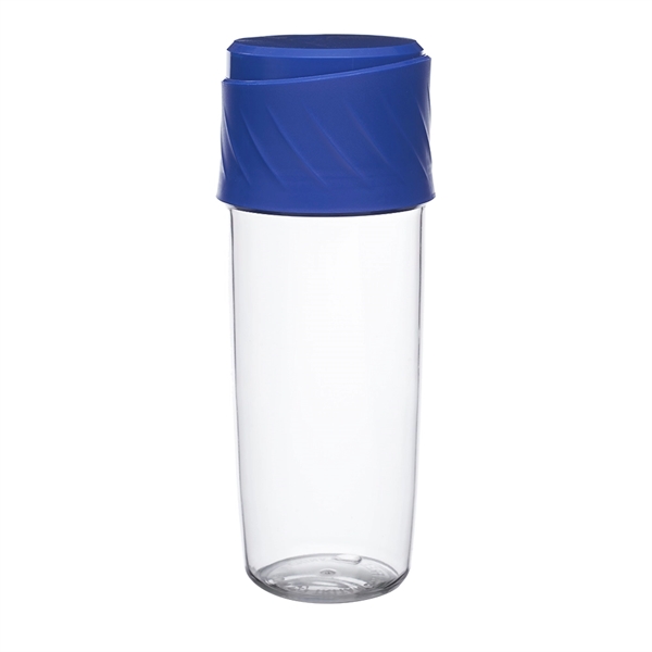 16 oz Dual Sip-N-Snack Tritan Water Bottle - Image 6