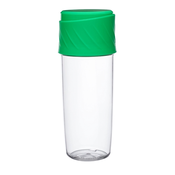 16 oz Dual Sip-N-Snack Tritan Water Bottle - Image 10