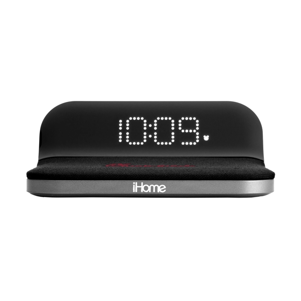 iHome iW18 Alarm Clock with Qi Wireless and USB Charging - Image 7