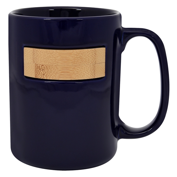 15 Oz. Peek-A-Bamboo Stoneware Mug - Image 3
