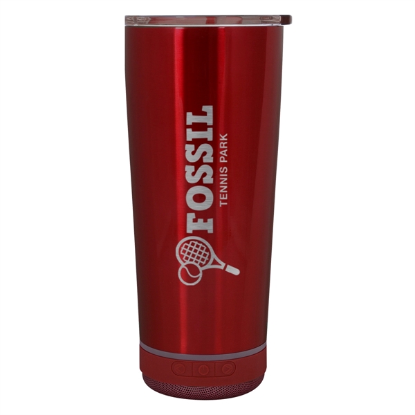 18 Oz. Cadence Stainless Steel Tumbler With Speaker - Image 9