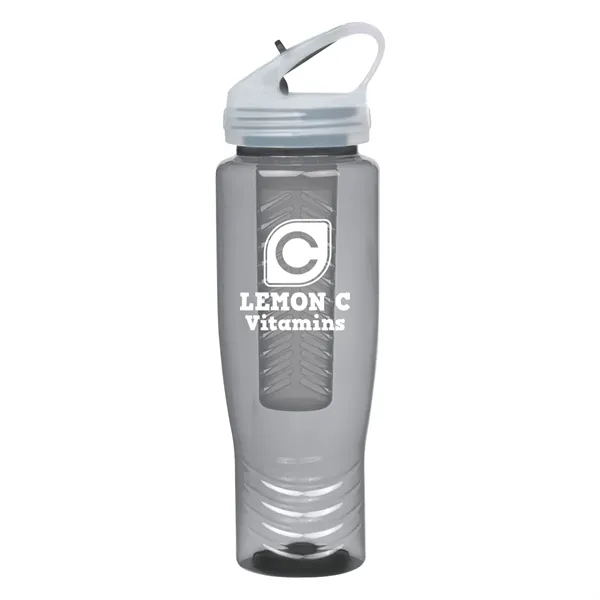 28 Oz. Poly-Clean™ Sports Bottle With Fruit Infuser - Image 8