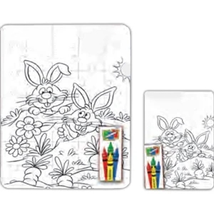 Coloring Puzzle Set - Springtime (35 Pieces)