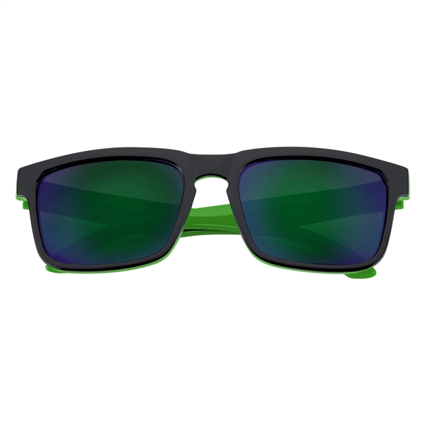 Crescent Mirrored Sunglasses - Image 7
