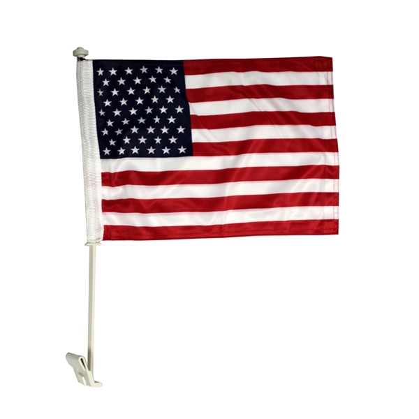 USA Car Flag - 10.5" x 15" - Image 1
