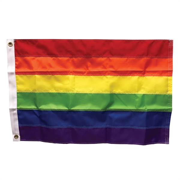 Rainbow Deluxe Flag - Image 1