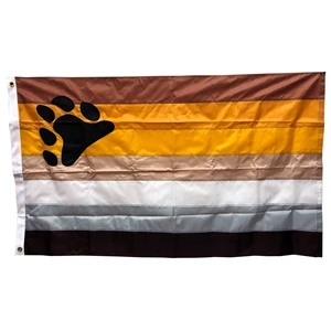 Bear Pride Deluxe Flag