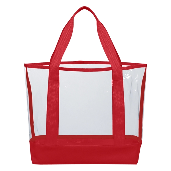 Clear Casual Tote Bag - Image 6