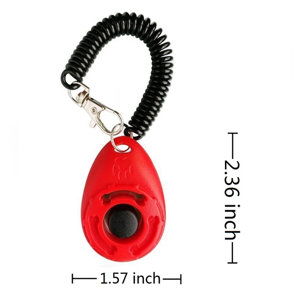 Pet Dog Training Clicker with Wrist Bands Strap - Image 3