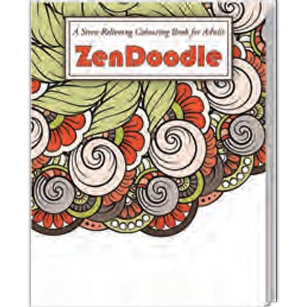 ZenDoodle Stress Relieving Coloring Book - Relax Pack - Image 1