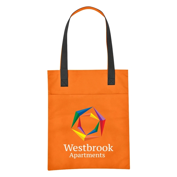 Non-Woven Turnabout Brochure Tote Bag - Image 6