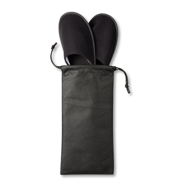 Travel Slippers in Pouch - Image 2