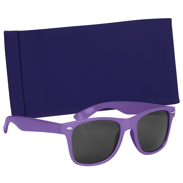 Malibu Sunglasses With Pouch - Image 7