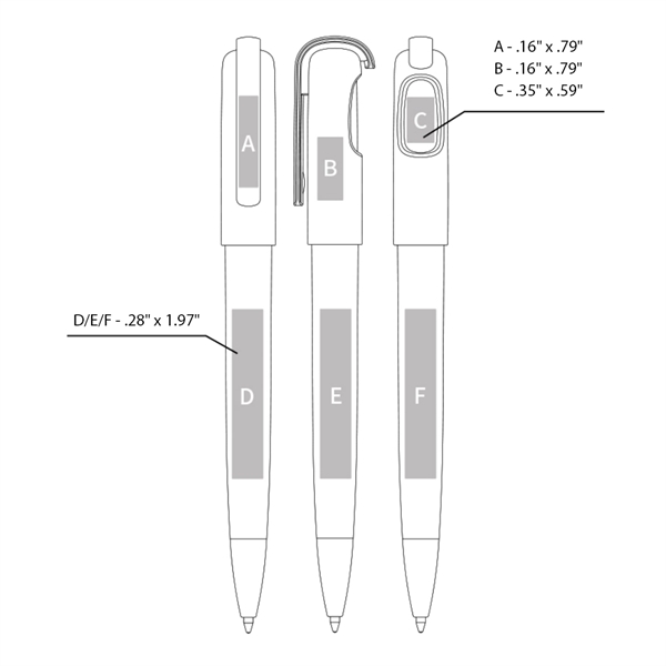 Click Plastic Pen - Image 7