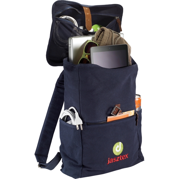 Alternative Mid 15" Cotton Computer Backpack - Image 8