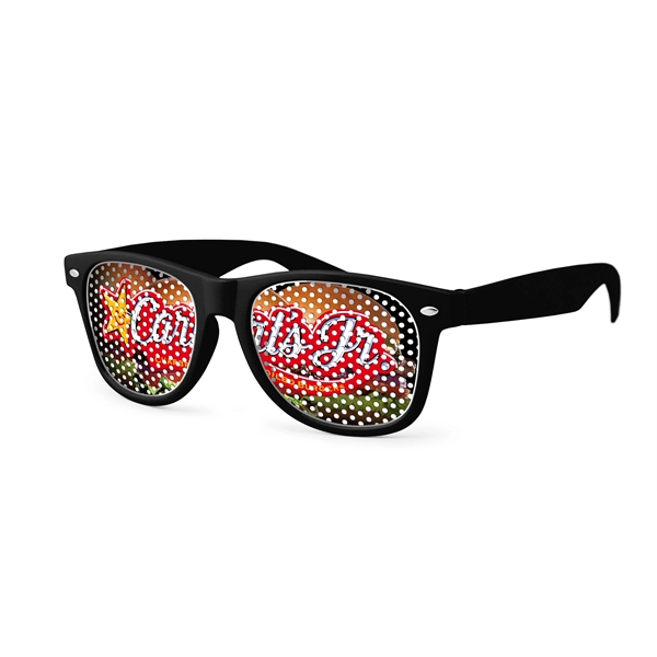 Retro Pinhole (micro PERF) Sunglasses - Image 4