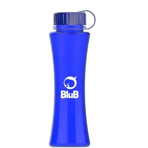 The Curve 17 Oz. Tritan™Bottle with Tethered Lid