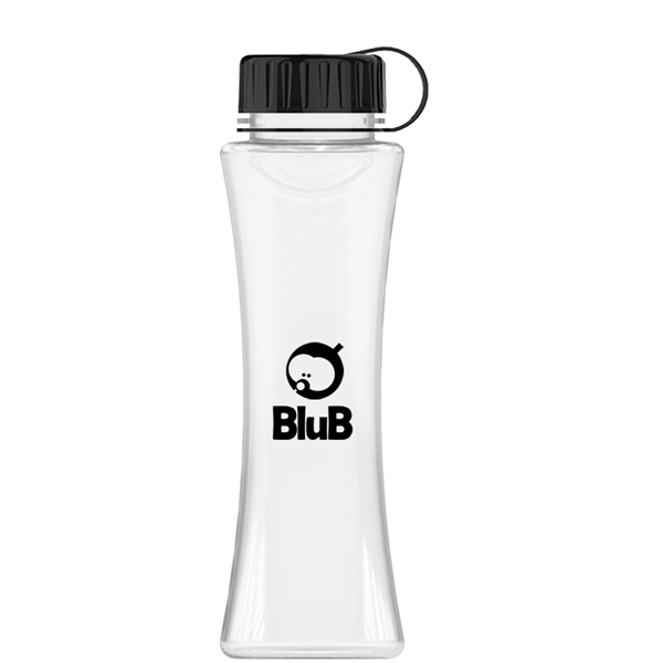The Curve 17 Oz. Tritan™Bottle with Tethered Lid - Image 2