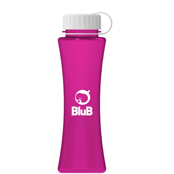 The Curve 17 Oz. Tritan™Bottle with Tethered Lid - Image 3