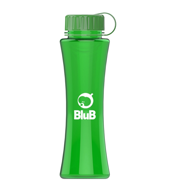 The Curve 17 Oz. Tritan™Bottle with Tethered Lid - Image 4