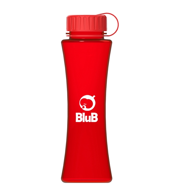The Curve 17 Oz. Tritan™Bottle with Tethered Lid - Image 5
