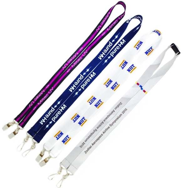 Open-ended Lanyard w/ Full Color Sublimation Double ended - Image 1